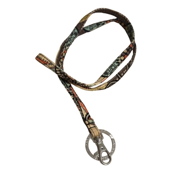 Vera Bradley Glenna Shoulder Bag, Wallet, Sunglass Case & Lanyard Shower Flowers - Picture 11 of 14